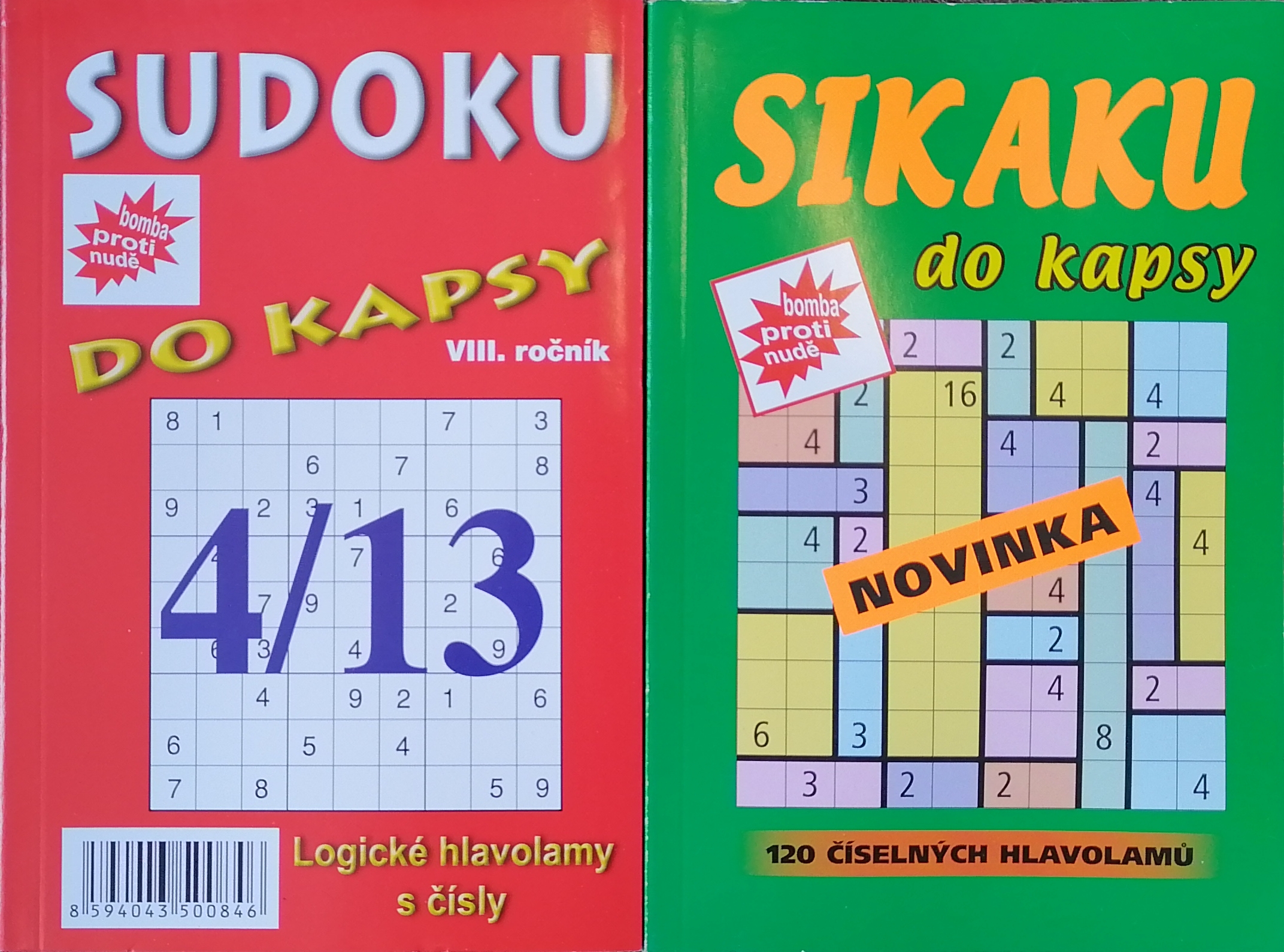 Sudoku do kapsy - Speciál 4/13 + Sikaku