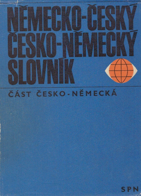 Německo-český a česko-německý slovník - část česko-německá