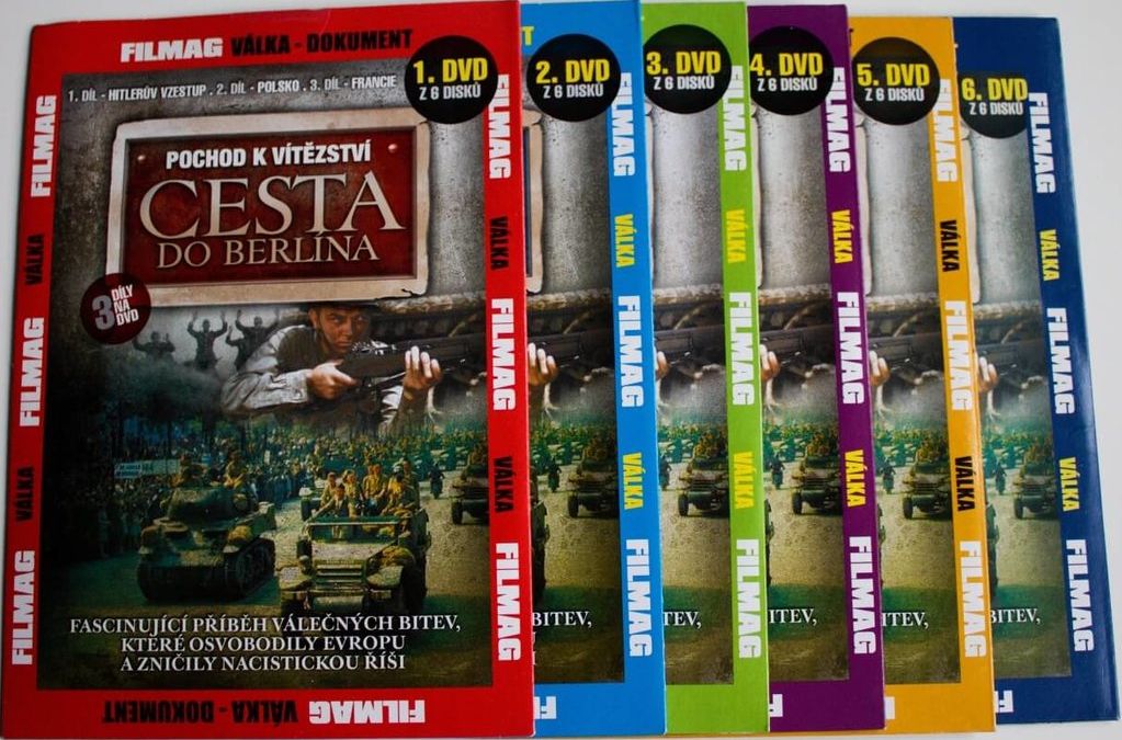 DVD-Cesta do Berlína 1. -13. díl