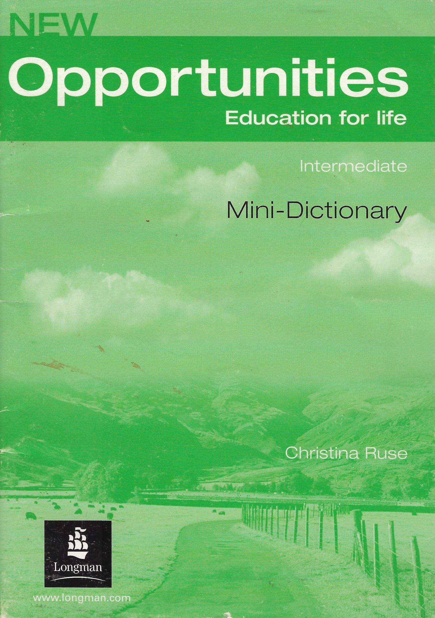 New Opportunities Education for life-Intermediate - Mini Dictionary