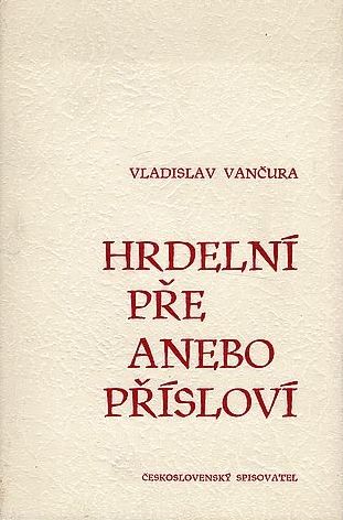 Hrdelní pře anebo přísloví