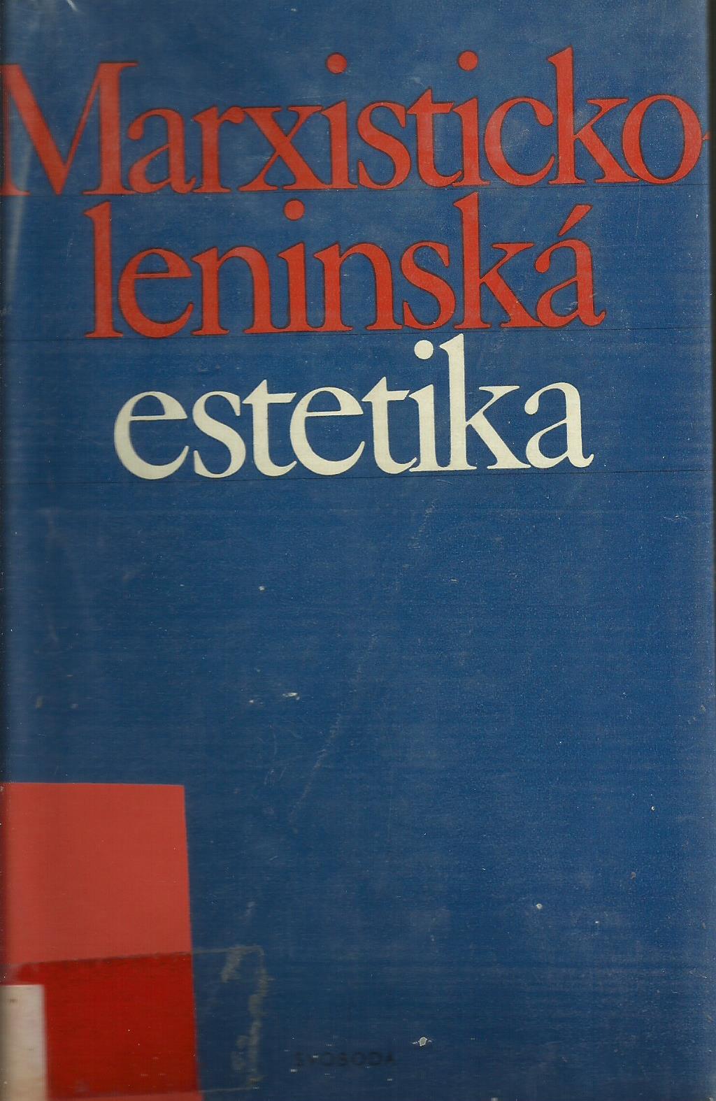 Marxisticko leninská estetika