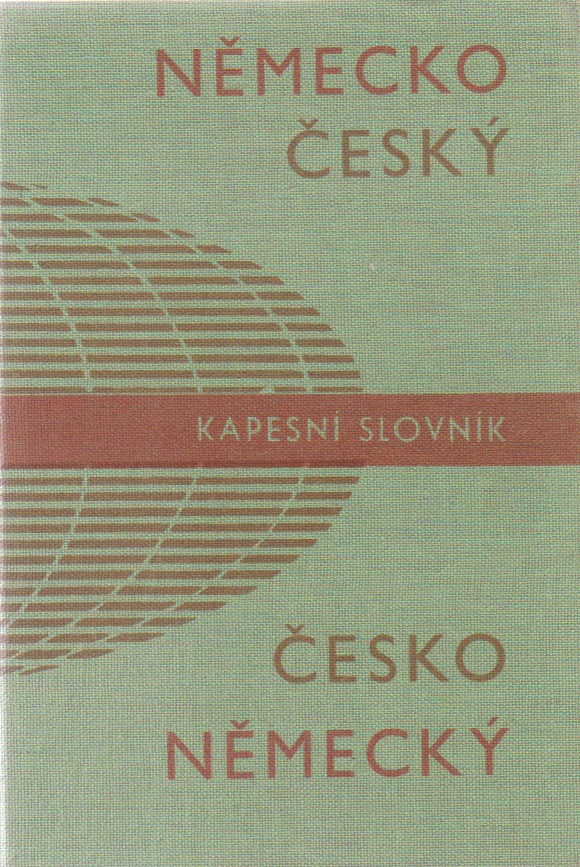 Německo-český slovník, česko-německý kapesní slovník