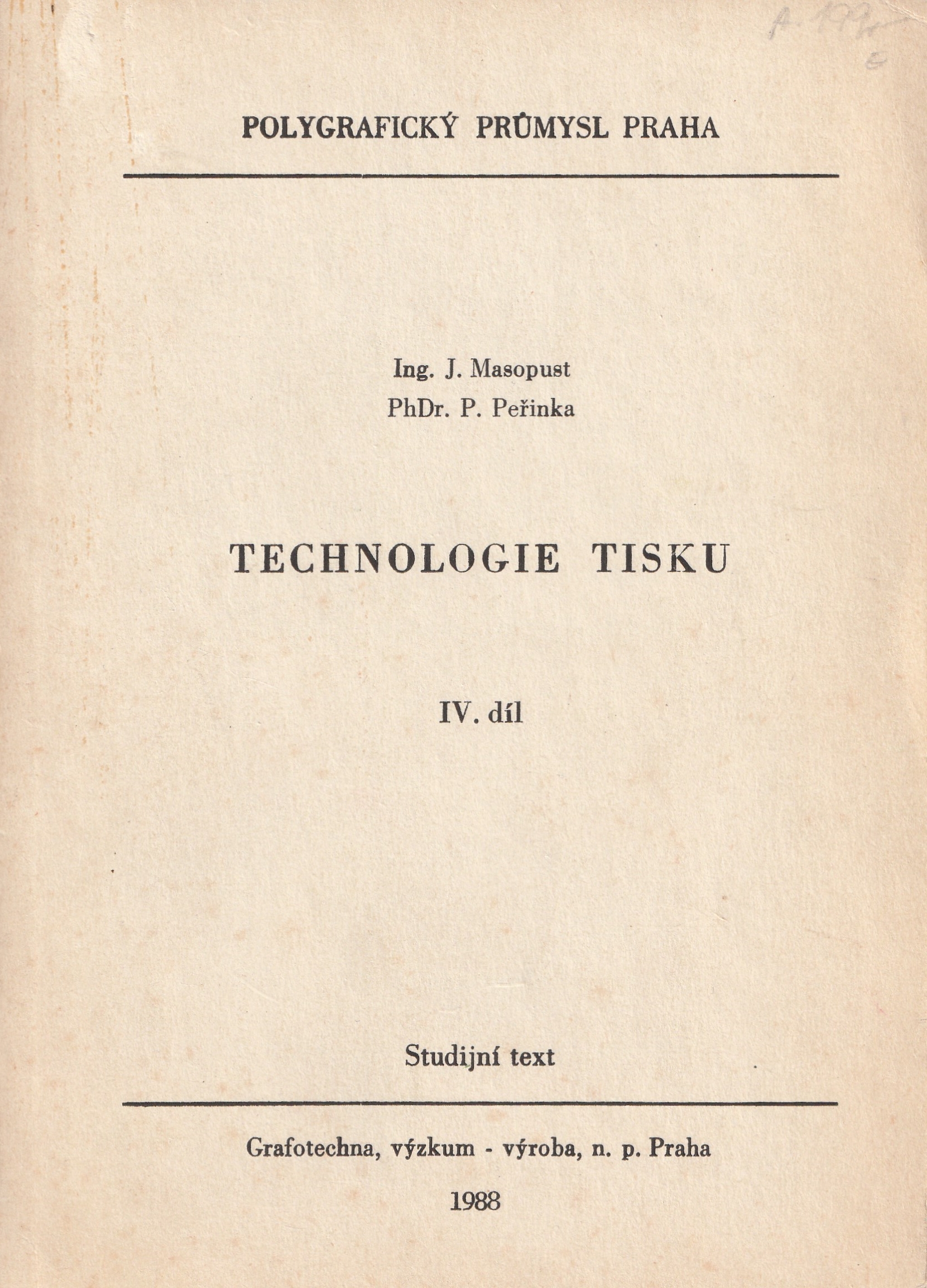 Technologie tisku