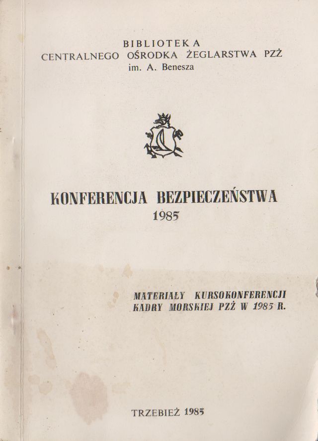 Konferencja Bezpieczeństwa 1985