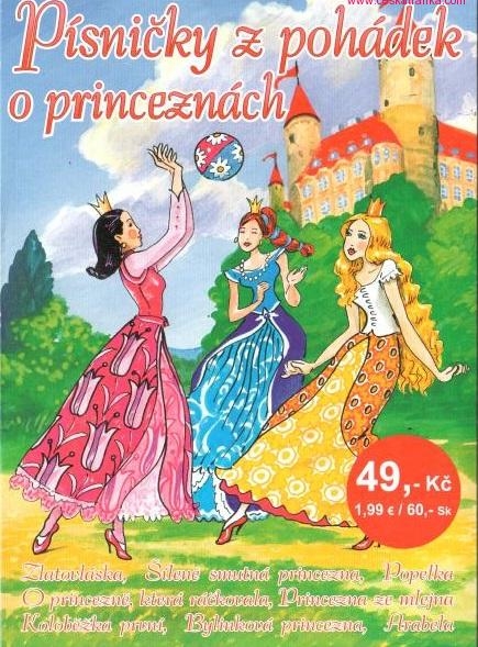 CD-Písničky z pohádek o princeznách