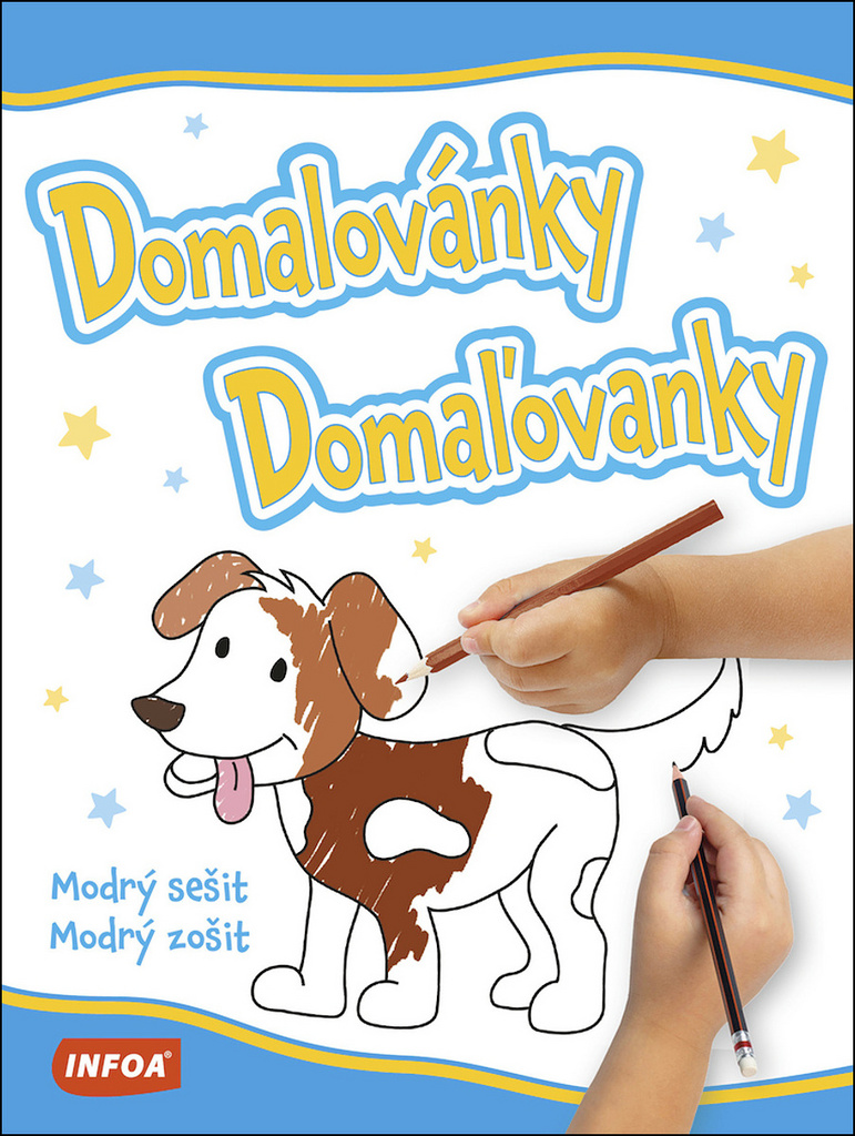 Domalovánky-Modrý sešit