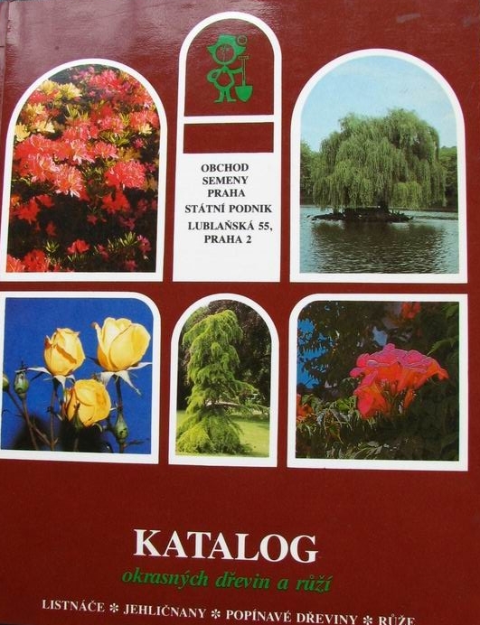 Katalog okrasných dřevin a růží - kolektiv autorů