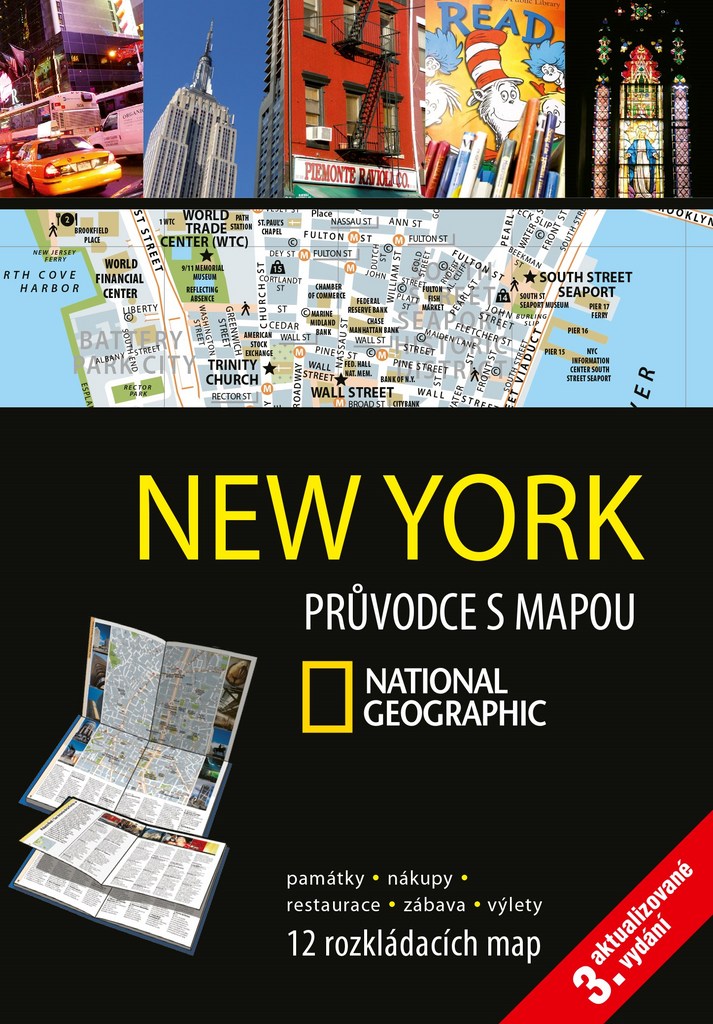 Průvodce s mapou-New York - kolektiv autorů