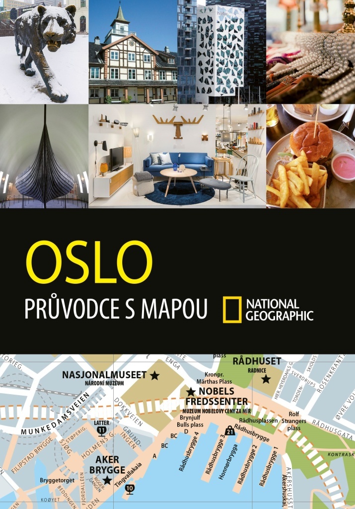 Průvodce s mapou-Oslo - kolektiv autorů