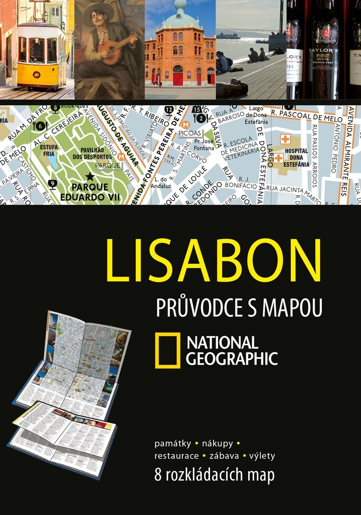 Průvodce s mapou-Lisabon - kolektiv autorů