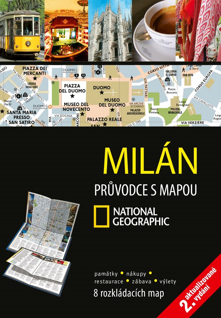 Průvodce s mapou-Milán - kolektiv autorů