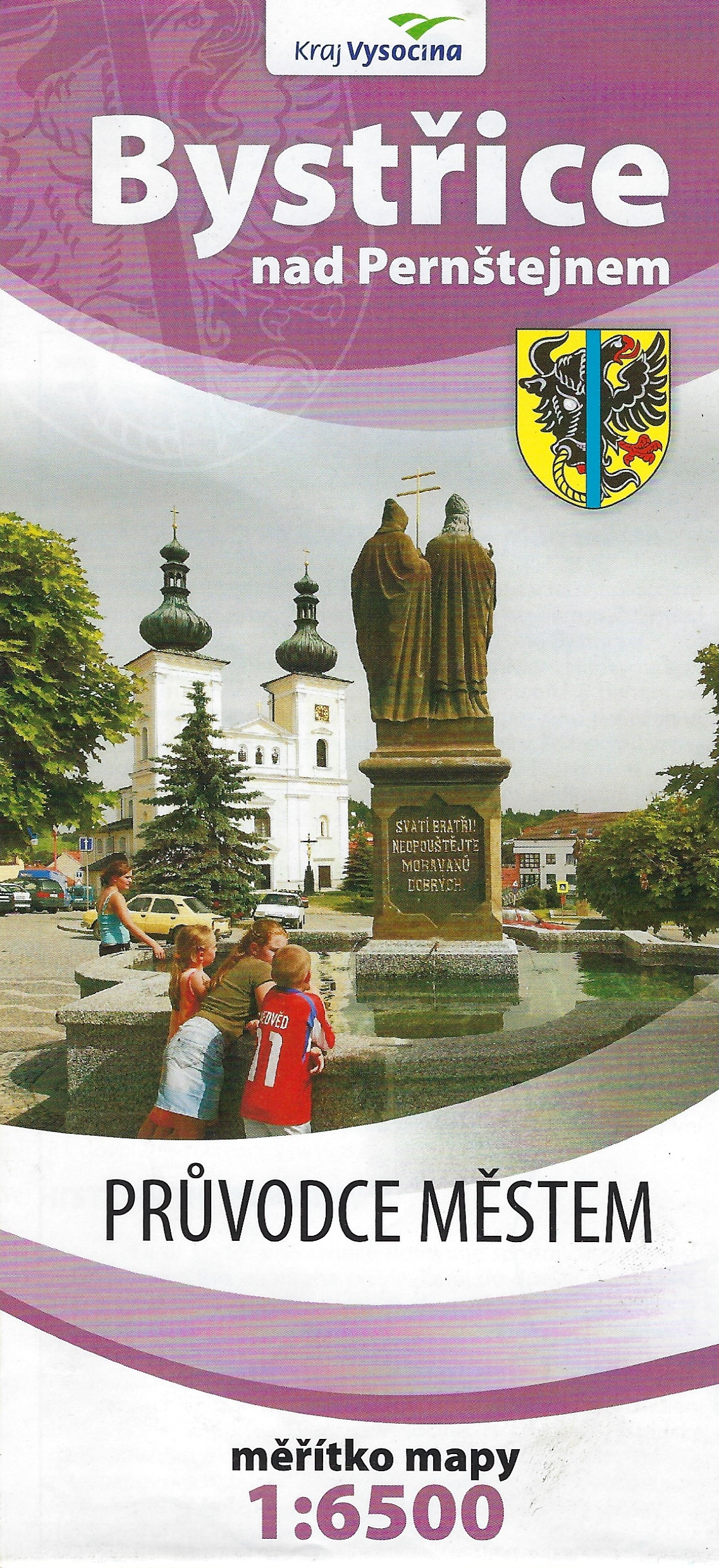 Bystřice nad Pernštejnem-Průvodce městem 1: 6500