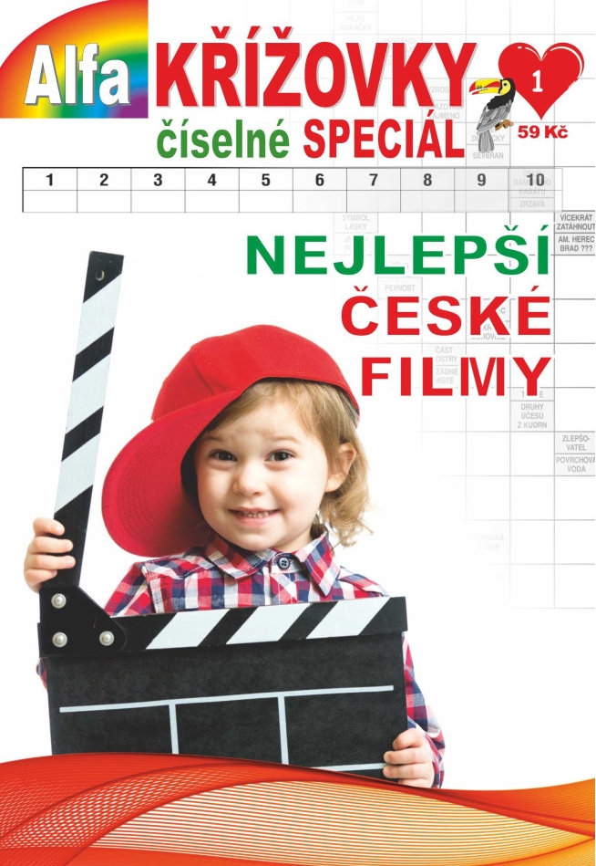 Křížovky číselné speciál-Nejlepší české filmy