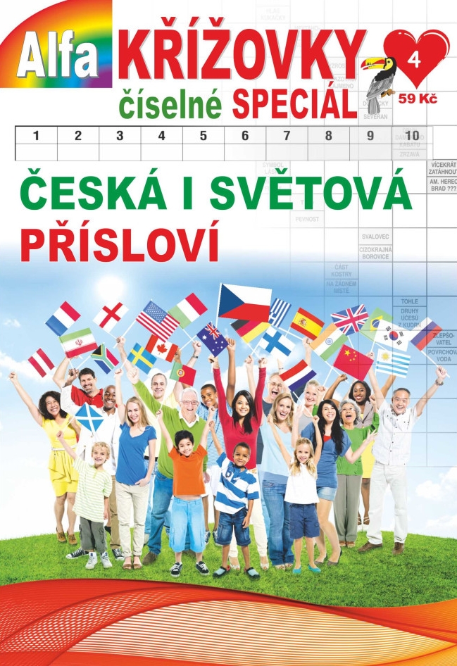 Křížovky číselné speciál-Česká i světová přísloví