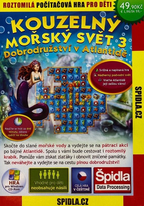 CD-ROM - Kouzelný mořský svět 3-Dobrodružství v Atlantidě