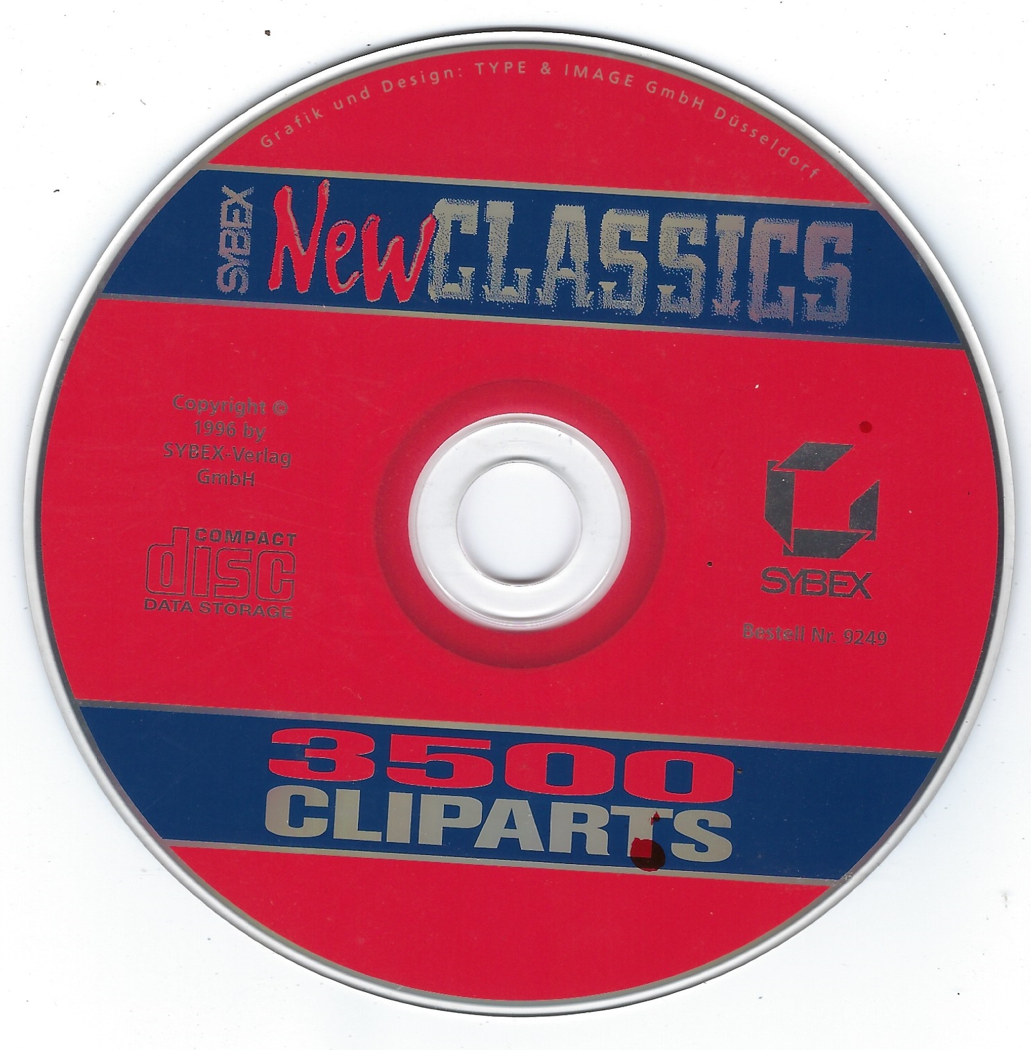 CD-ROM - New Classics-3500 Cliparts