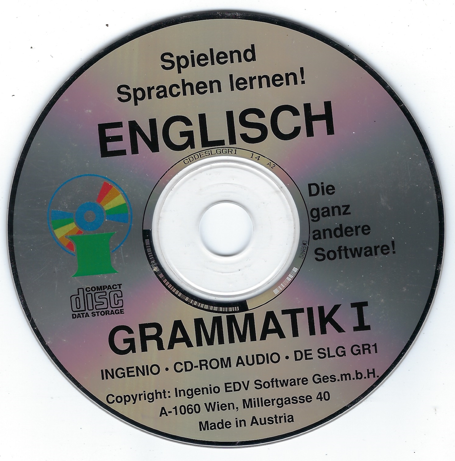 CD-ROM - Spielend Sprachen lernen! Englisch-Grammatik I