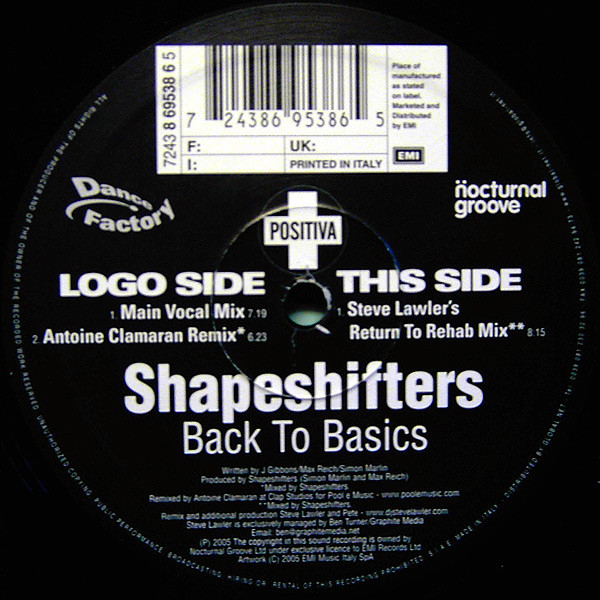 EP-Shapeshifters - Back To Basics