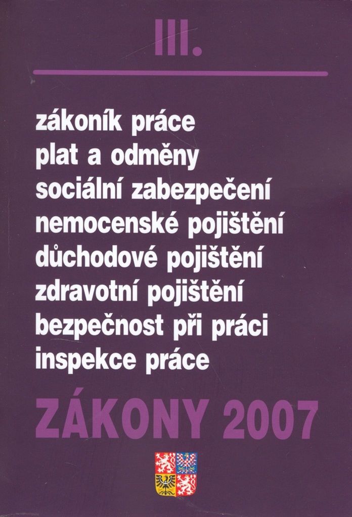 Zákony 2007 III.