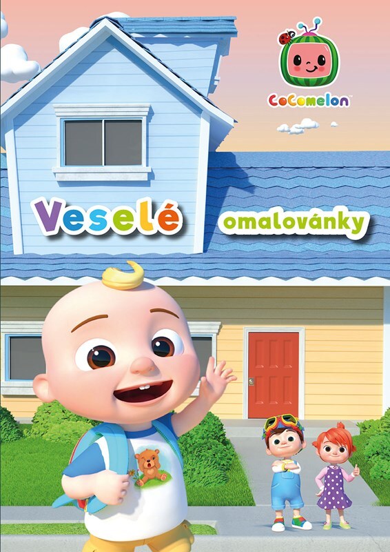 Cocomelon-Veselé omalovánky