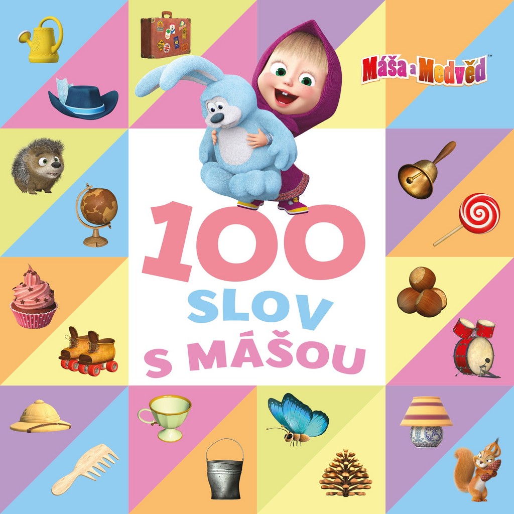 Máša a medvěd-100 slov s Mášou