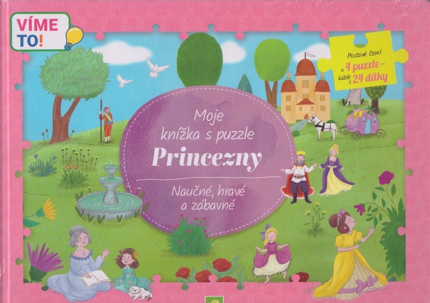 Moje knížka s puzzle-Princezny