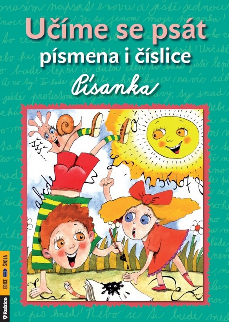 Učíme se psát písmena i číslice-Písanka