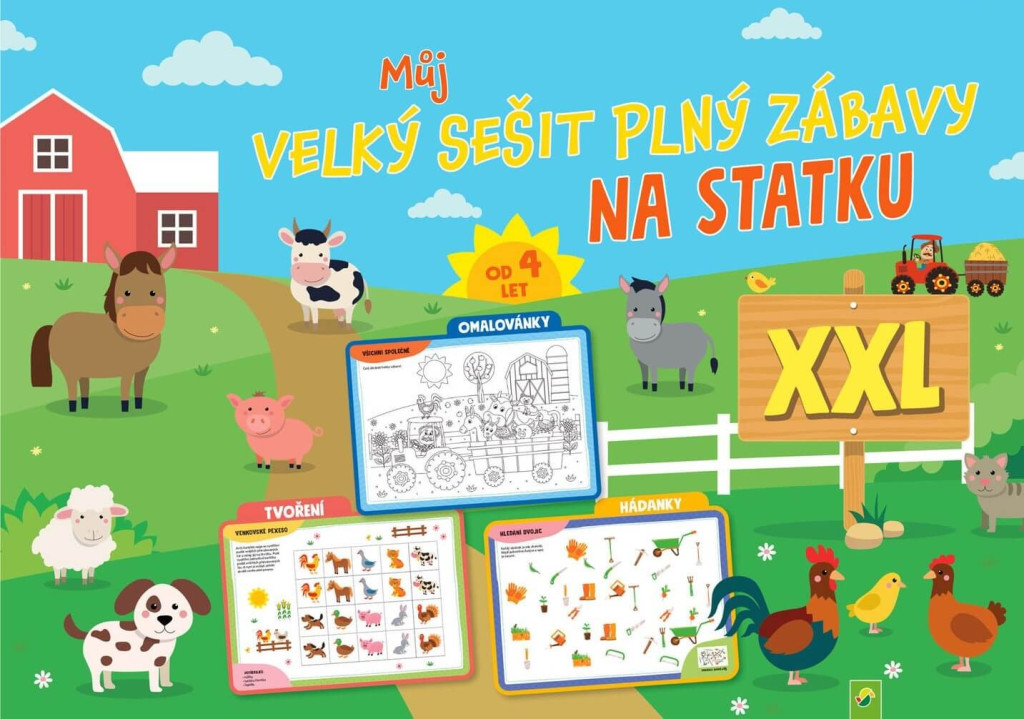 Můj velký sešit plný zábavy-Na statku