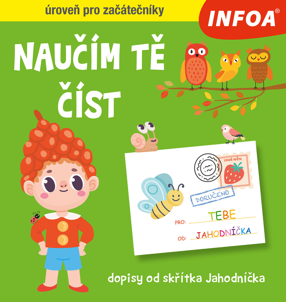 Naučím tě číst-Dopisy od skřítka Jahodníčka