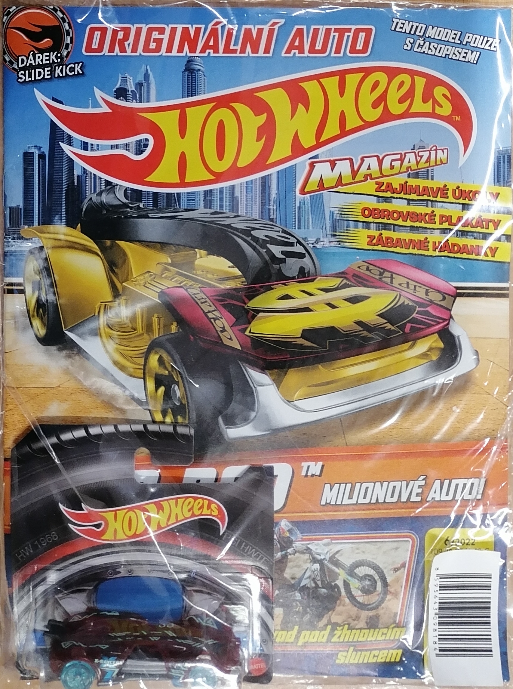 Časopis s dárkem-Hot Wheels 6/2022