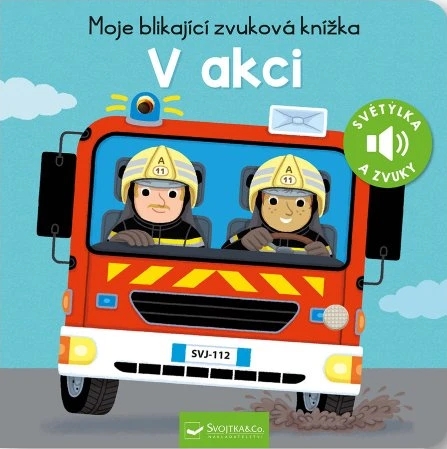 Moje blikající zvuková knížka-V akci