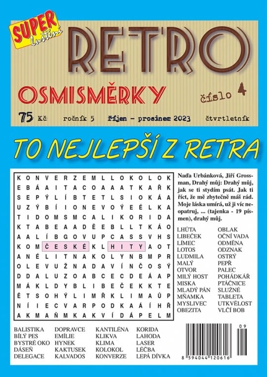 Retro osmisměrky 4/23-To nejlepší z retra