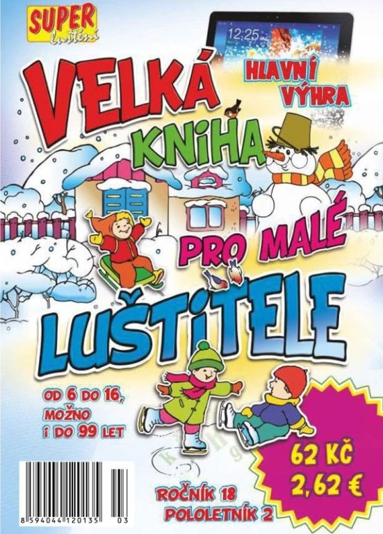 Velká kniha pro malé luštitele-zima 2021