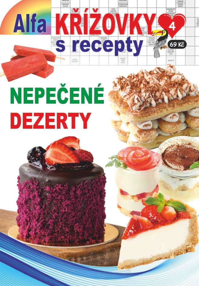 Křížovky s recepty-Nepečené dezerty