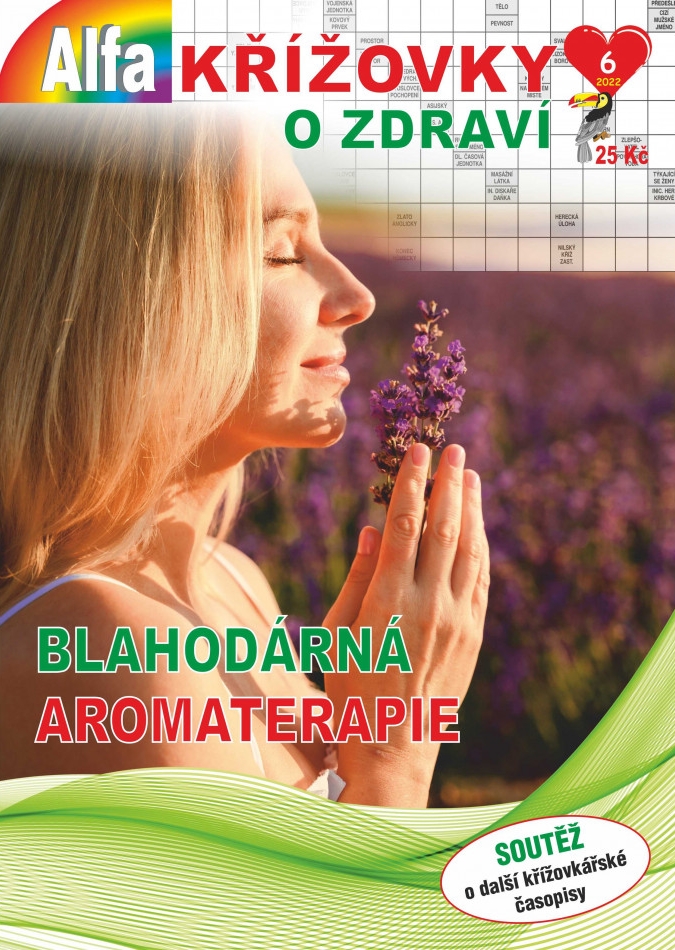 Křížovky o zdraví 6/2022-Blahodárná aromaterapie